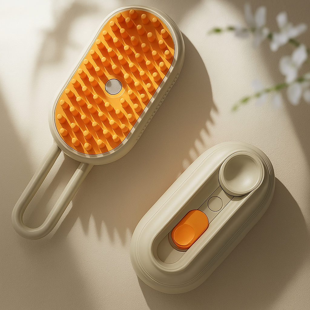 VapoBrush™ – Brosse Vapeur Anti-Poils | CosyPet™